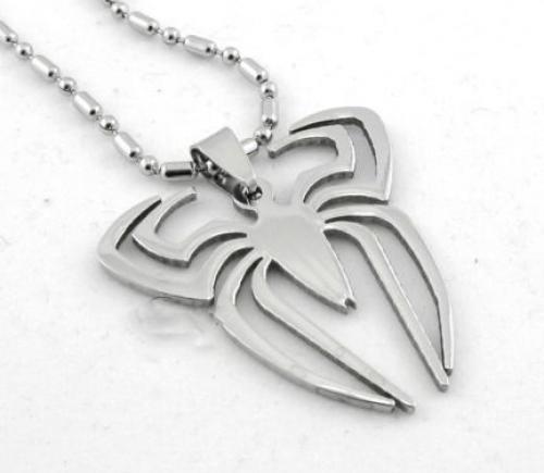 Marvel Stainless Steel Spiderman Necklace | kelleighjewelry